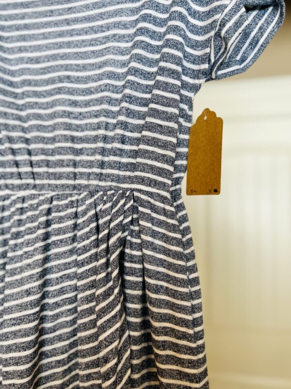 Gray striped dress - Image 3