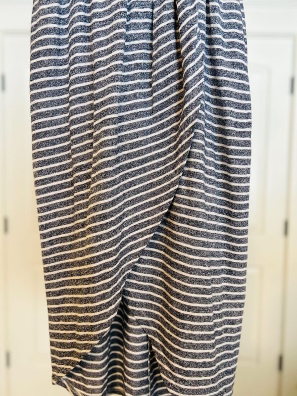 Gray striped dress - Image 2