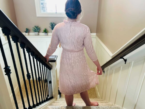 Pink/lace dress - Image 2