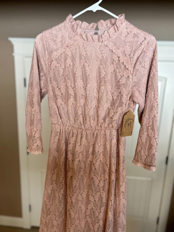 Pink/lace dress - Image 8