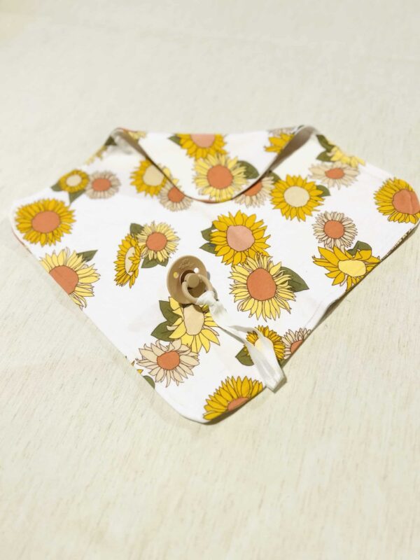 Sunflower lovey w/ Paci