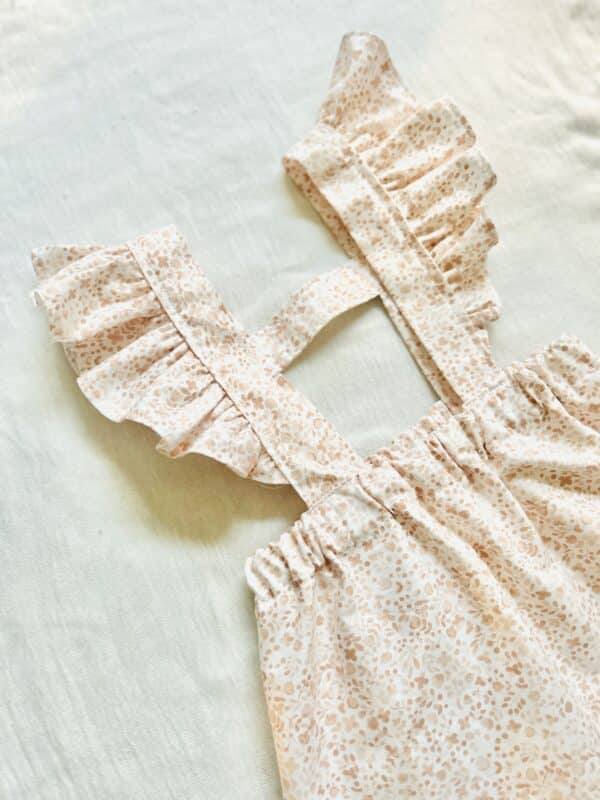 Pink floral ruffle jumper - Image 2